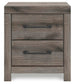 Graystorm King Panel Bed, Dresser, Mirror and Nightstand
