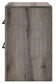 Graystorm King Panel Bed, Dresser, Mirror and Nightstand