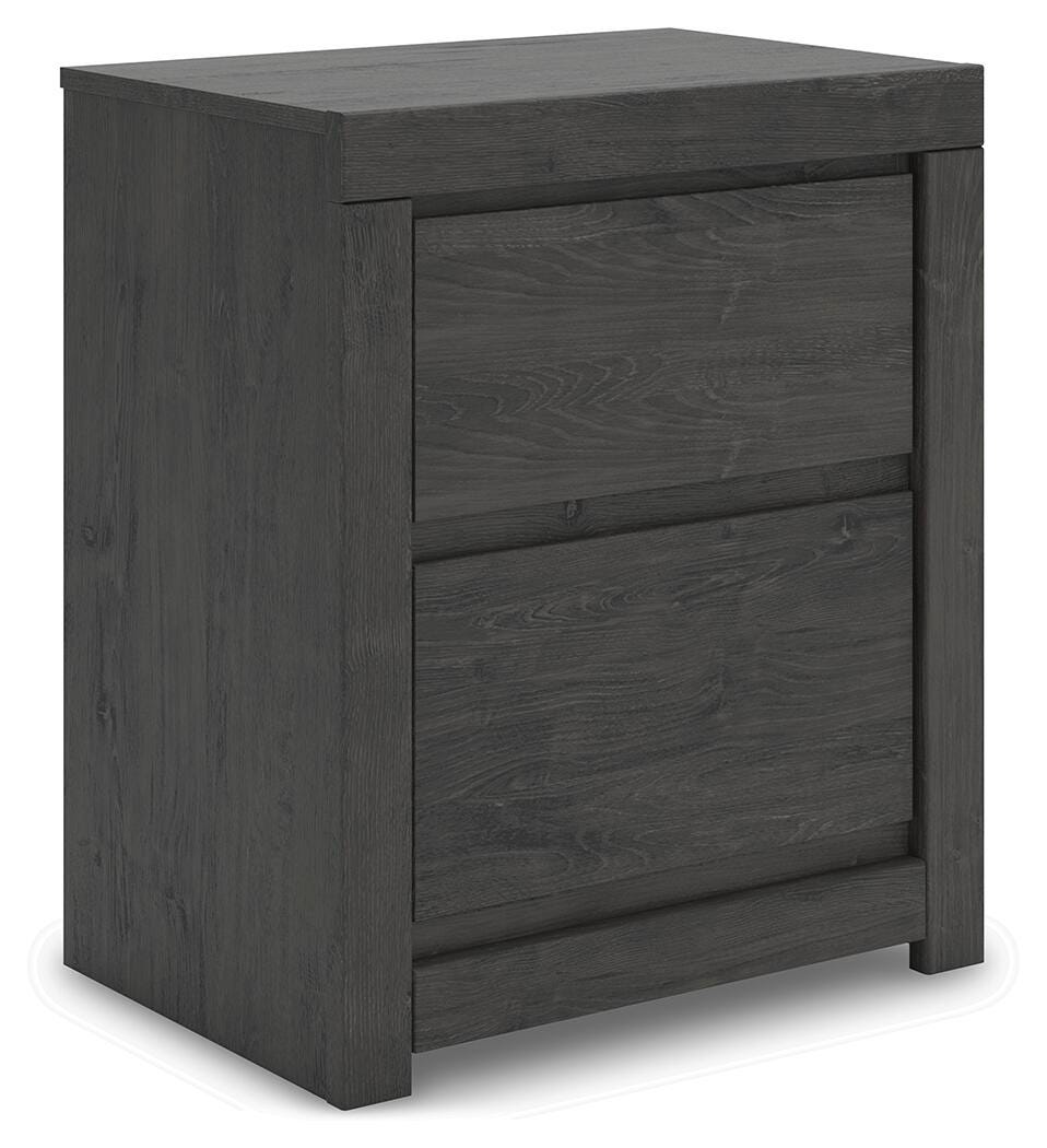 Fraluna Queen Panel Storage Bed, Dresser, Mirror, Chest and Nightstand