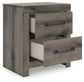 Graystorm Full Panel Bed, Dresser, Mirror and Nightstand