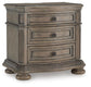 Ardenfield Queen Upholstered Sleigh Bed, Dresser, Mirror, Chest and Nightstand