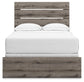 Graystorm Full Panel Bed, Dresser, Mirror, Chest and Nightstand