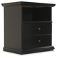 Maribel Queen Panel Bed, Dresser, Mirror and Nightstand