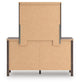 Pamytta King Panel Bed, Dresser and Mirror
