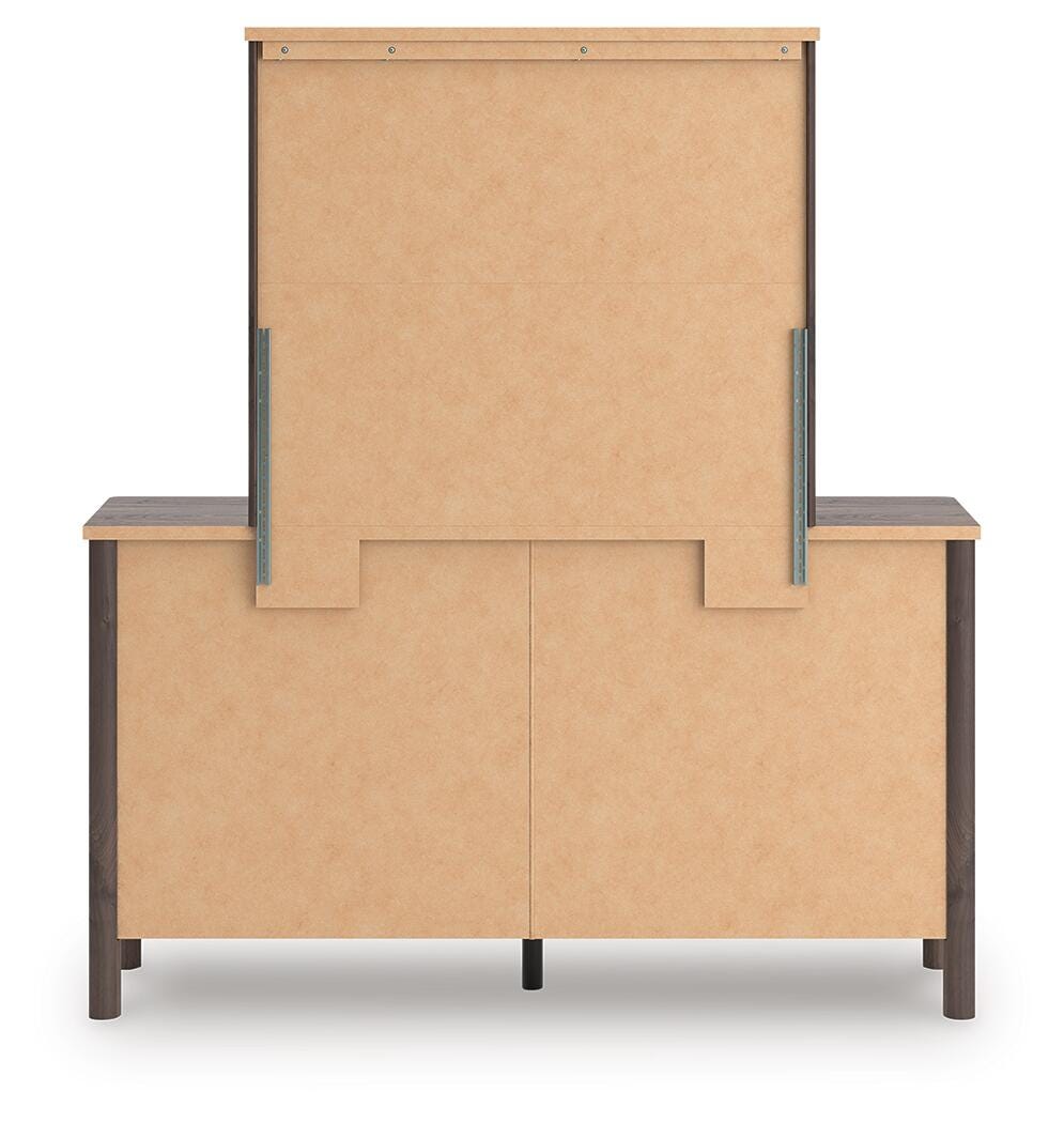 Pamytta Twin Panel Platform Bed, Dresser, Mirror, Chest and Nightstand