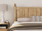 Aleaport King Panel Bed with Mirrored Dresser