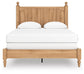 Aleaport Queen Panel Bed with Mirrored Dresser and Nightstand