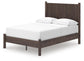 Pamytta Full Panel Platform Bed, Dresser, Mirror, Chest and Nightstand