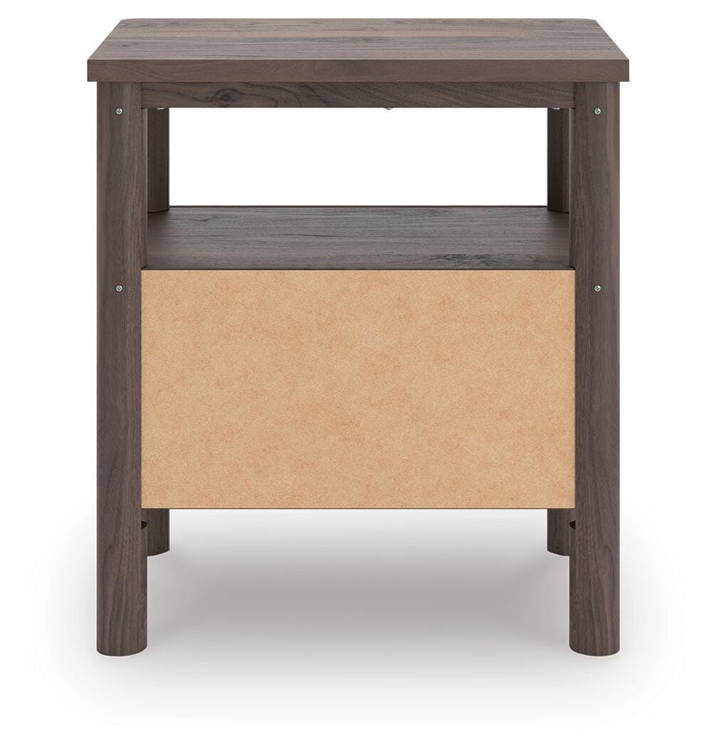 Pamytta Full Panel Platform Bed, Dresser, Mirror, Chest and Nightstand