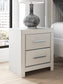 Zuraleus Queen Upholstered Panel Platform Storage Bed, Dresser, Mirror and Nightstand
