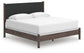 Pamytta King Upholstered Panel Bed, Dresser, Mirror and Nightstand