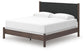 Pamytta King Upholstered Panel Bed, Dresser and Mirror