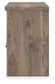 Rusticott King Panel Bed with Mirrored Dresser and Nightstand