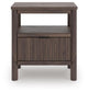 Pamytta Full Upholstered Panel Platform Bed, Dresser, Mirror, Chest and Nightstand