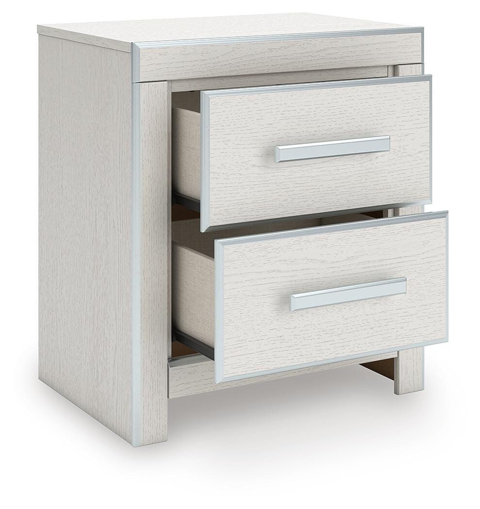 Zuraleus Queen Upholstered Bed, Dresser, Mirror, Chest and Nightstand