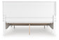 Fortman King Panel Storage Bed with Mirrored Dresser and Nightstand