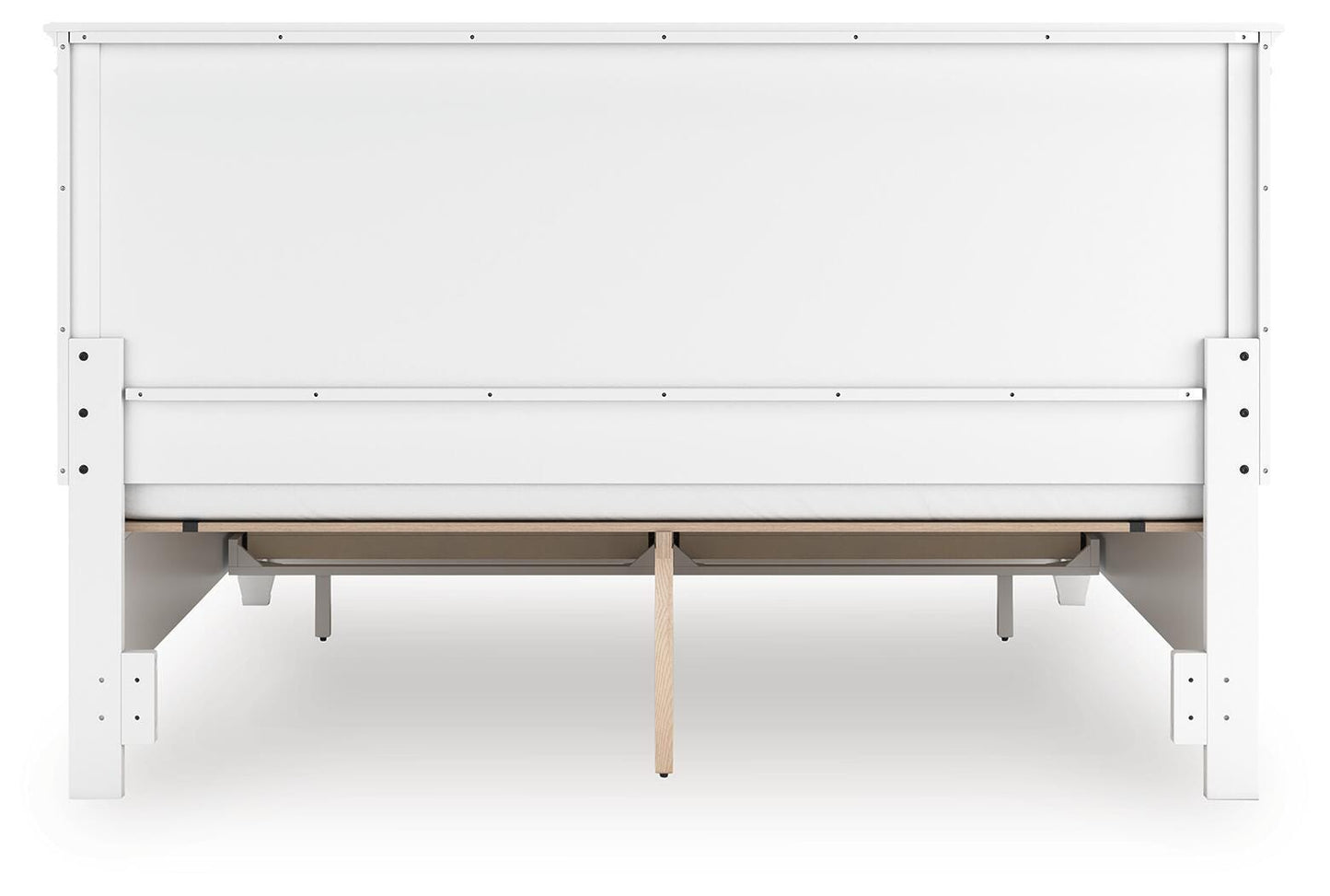Fortman King Panel Storage Bed with Mirrored Dresser