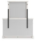 Rowlenstown King Poster Bed, Dresser and Mirror