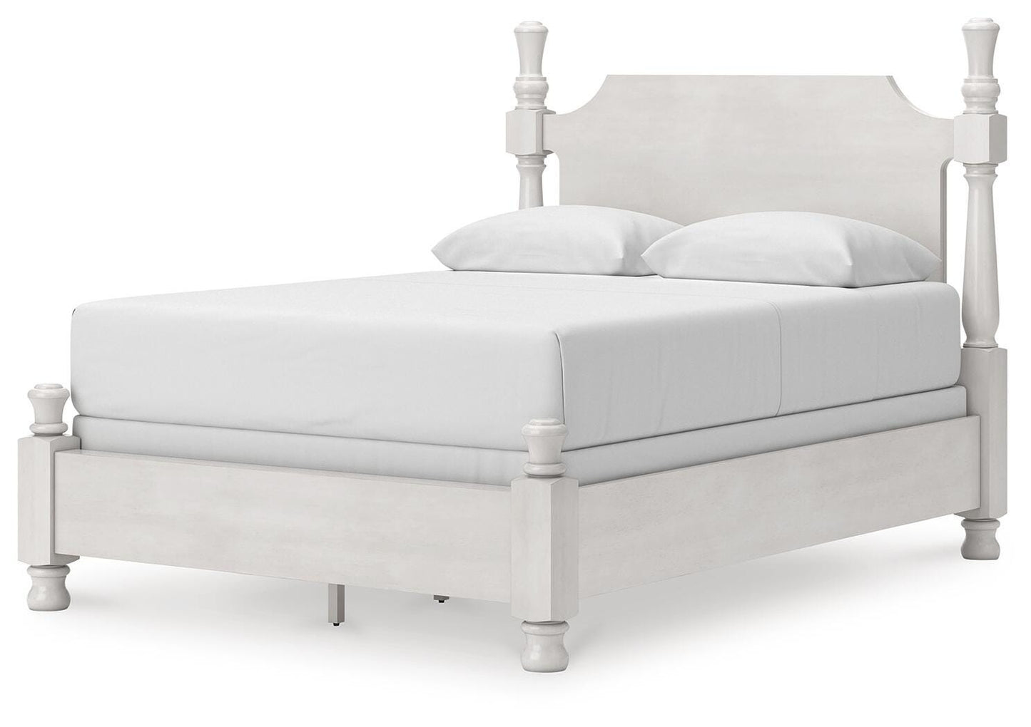 Rowlenstown Queen Poster Bed, Dresser, Mirror and Nightstand