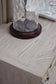 Bruchandi California King Upholstered Panel Bed with Mirrored Dresser and Nightstand