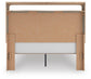 Kinlanni Queen Upholstered Platform Bed, Dresser and Mirror