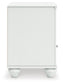 Kozlani Full Upholstered Panel Storage Bed, Dresser, Mirror and Nightstand