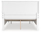 Fortman Queen Panel Storage Bed with Mirrored Dresser