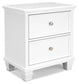 Fortman Queen Panel Storage Bed with Mirrored Dresser and Nightstand