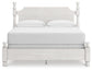 Rowlenstown California King Poster Bed, Dresser, Mirror and Nightstand
