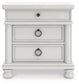 Rowlenstown California King Poster Bed, Dresser, Mirror and Nightstand