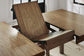 Urbinforte Counter Height Dining Table and 4 Barstools