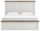 Savonport King Panel Bed, Dresser and Mirror