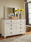 Willowton Dresser and Mirror