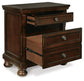 Porter Two Drawer Night Stand