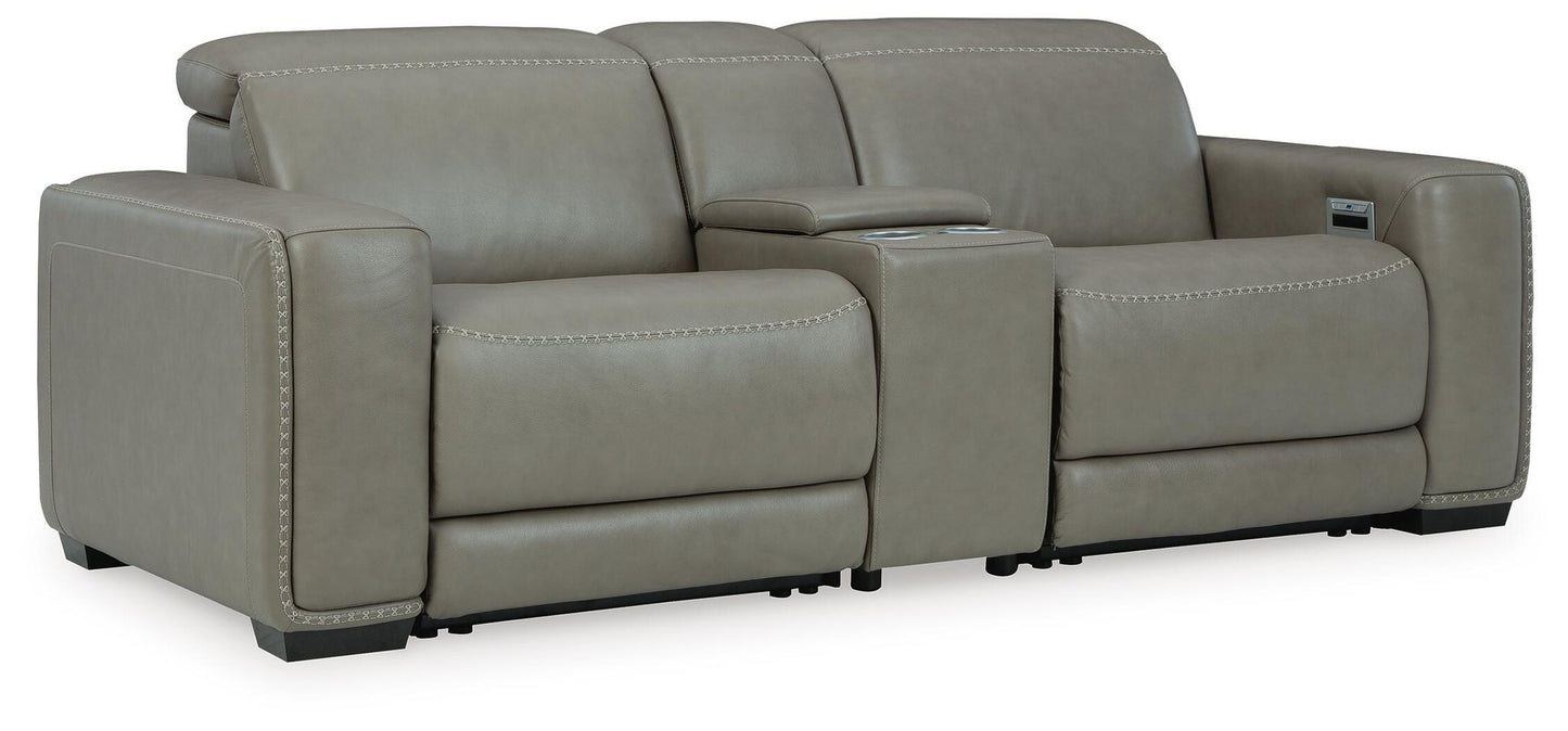 Correze 3-Piece Power Reclining Sectional Loveseat
