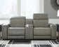 Correze 3-Piece Power Reclining Sectional Loveseat