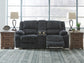 Draycoll DBL Rec Loveseat w/Console