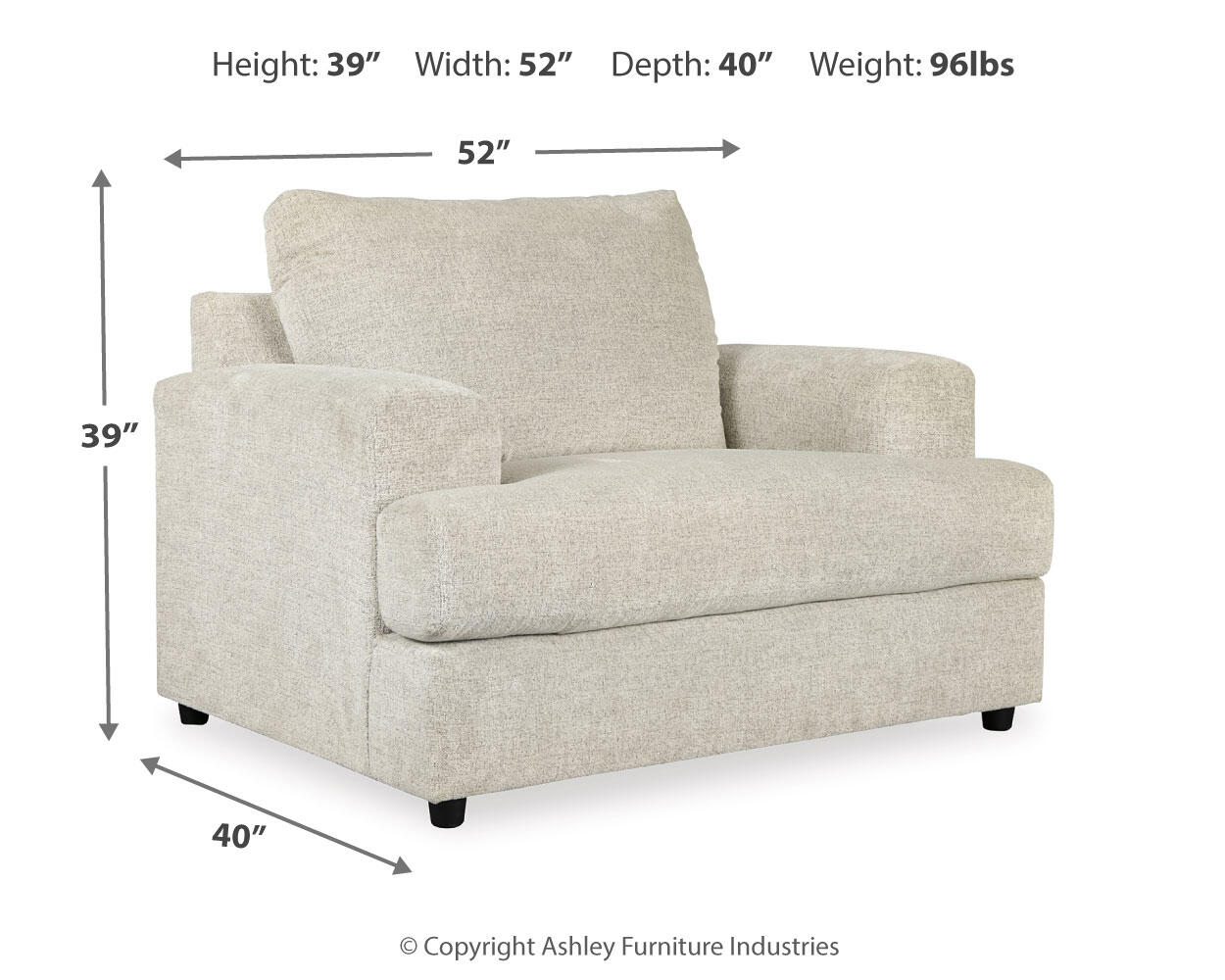 Soletren Chair and a Half