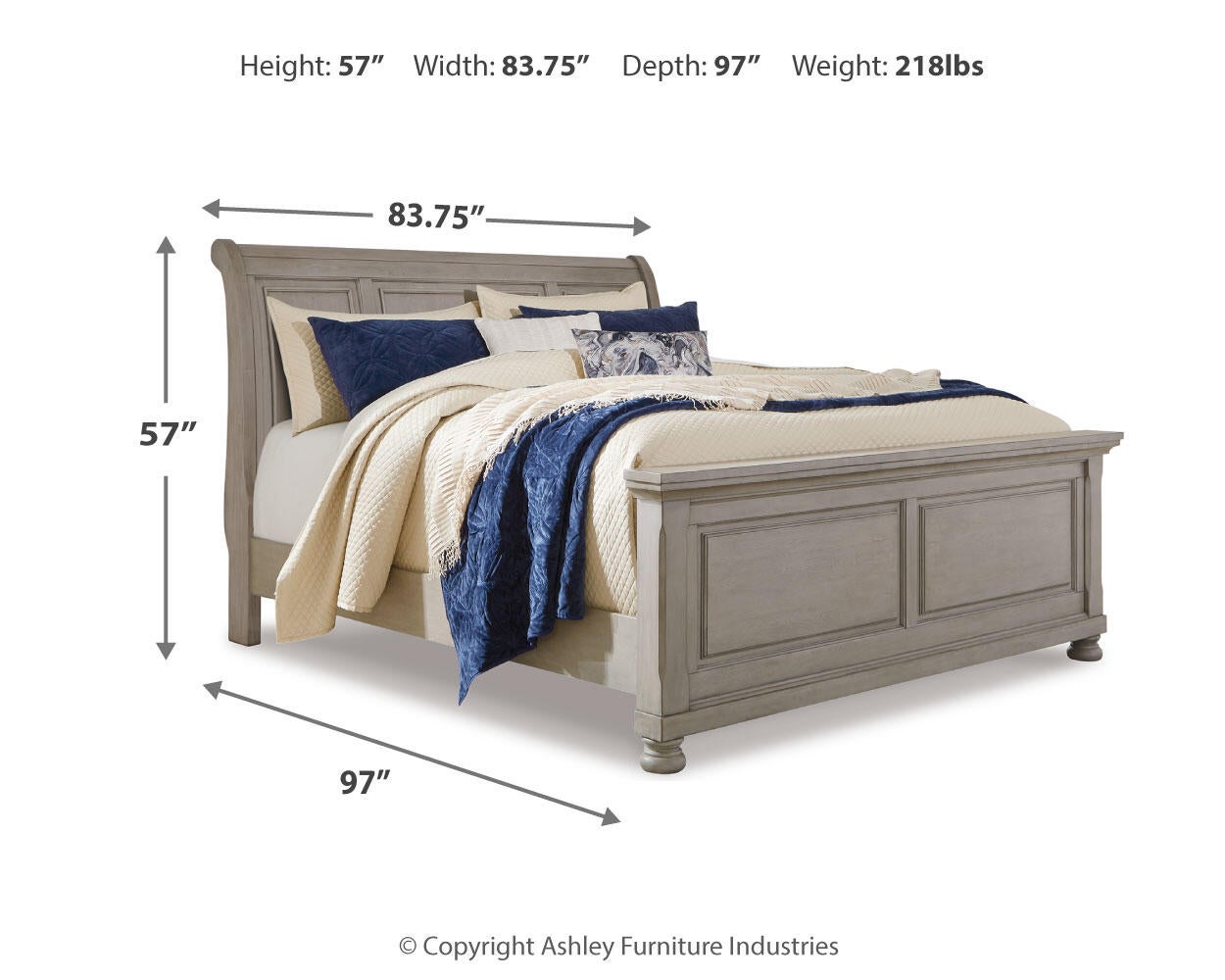 Lettner King Sleigh Bed
