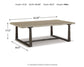 Dalenville Rectangular Cocktail Table