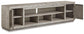 Naydell XL TV Stand w/Fireplace Option