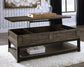 Johurst LIFT TOP COCKTAIL TABLE