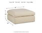 Elyza Oversized Accent Ottoman