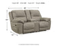Next-Gen Gaucho DBL Rec Loveseat w/Console