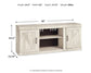 Bellaby LG TV Stand w/Fireplace Option