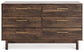 Calverson Six Drawer Dresser