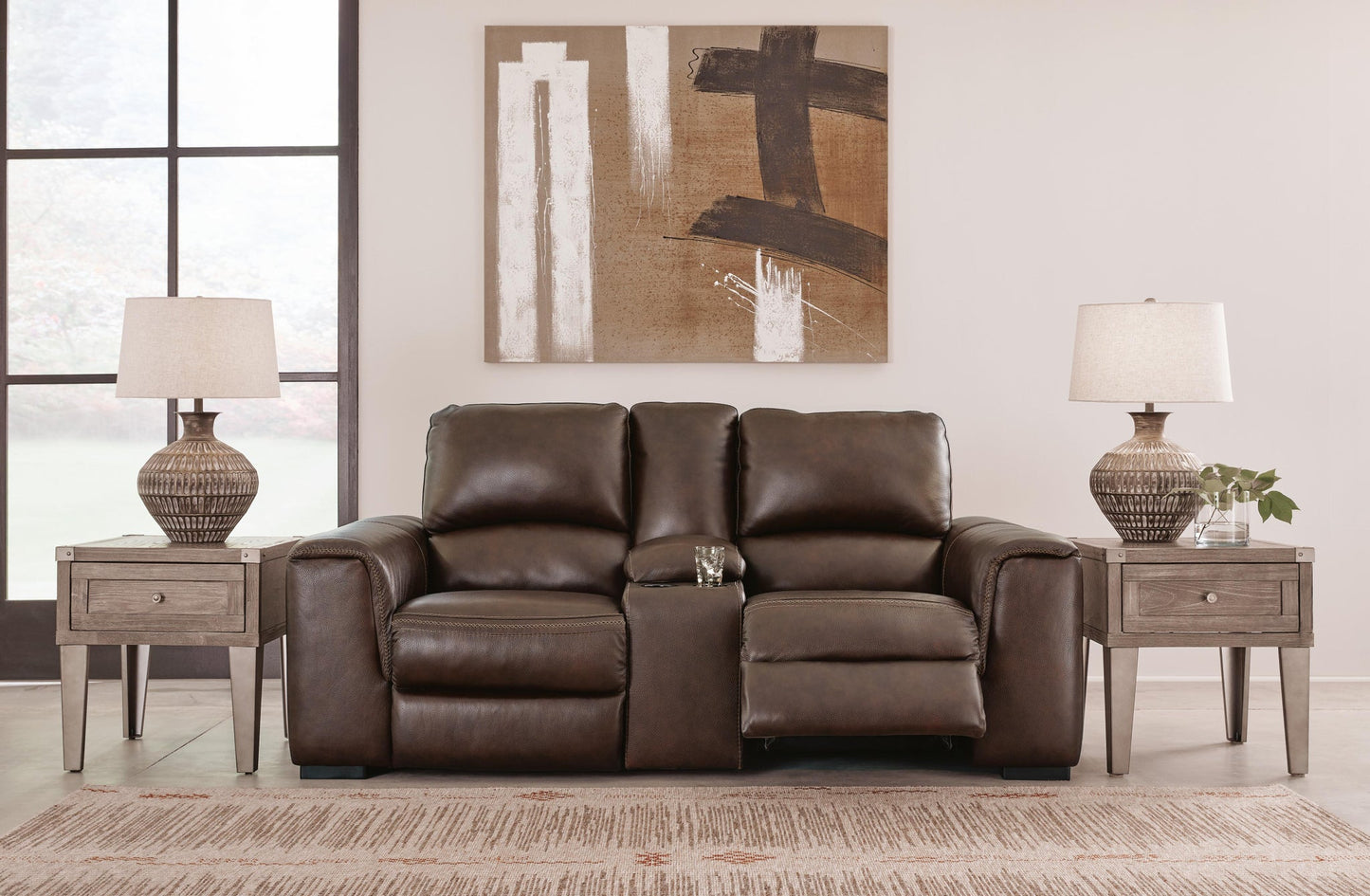 Alessandro PWR REC Loveseat/CON/ADJ HDRST