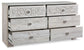 Paxberry Six Drawer Dresser