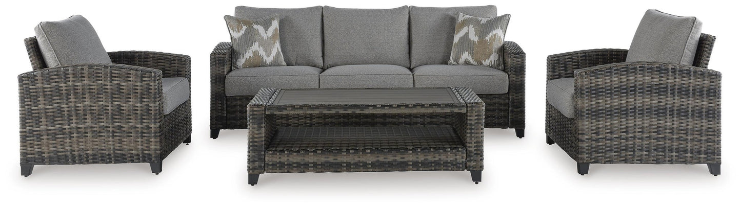 Oasis Court Sofa/Chairs/Table Set (4/CN)
