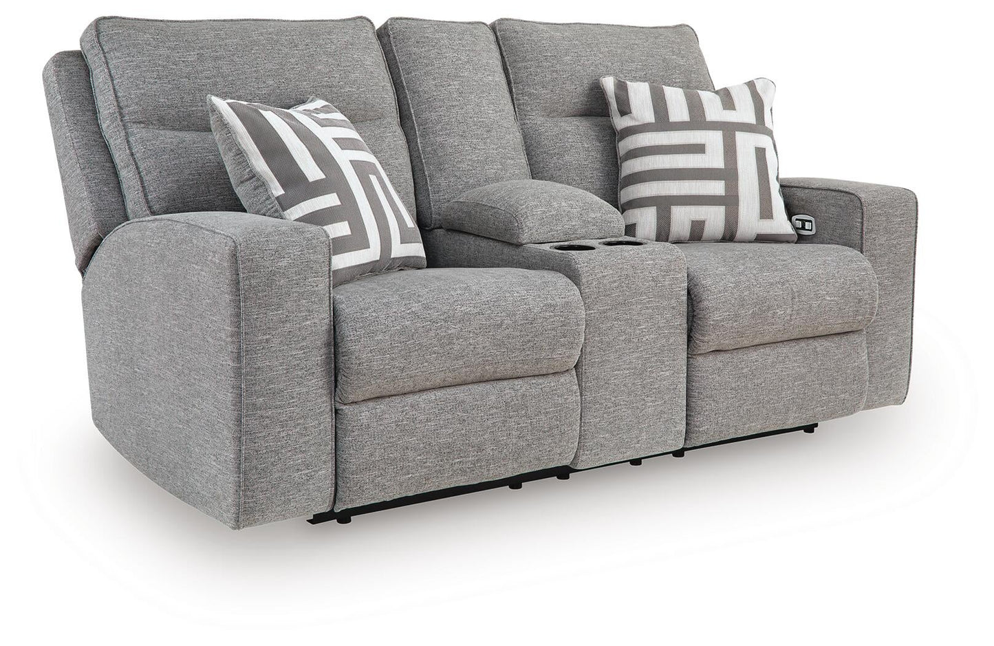 Biscoe PWR REC Loveseat/CON/ADJ HDRST